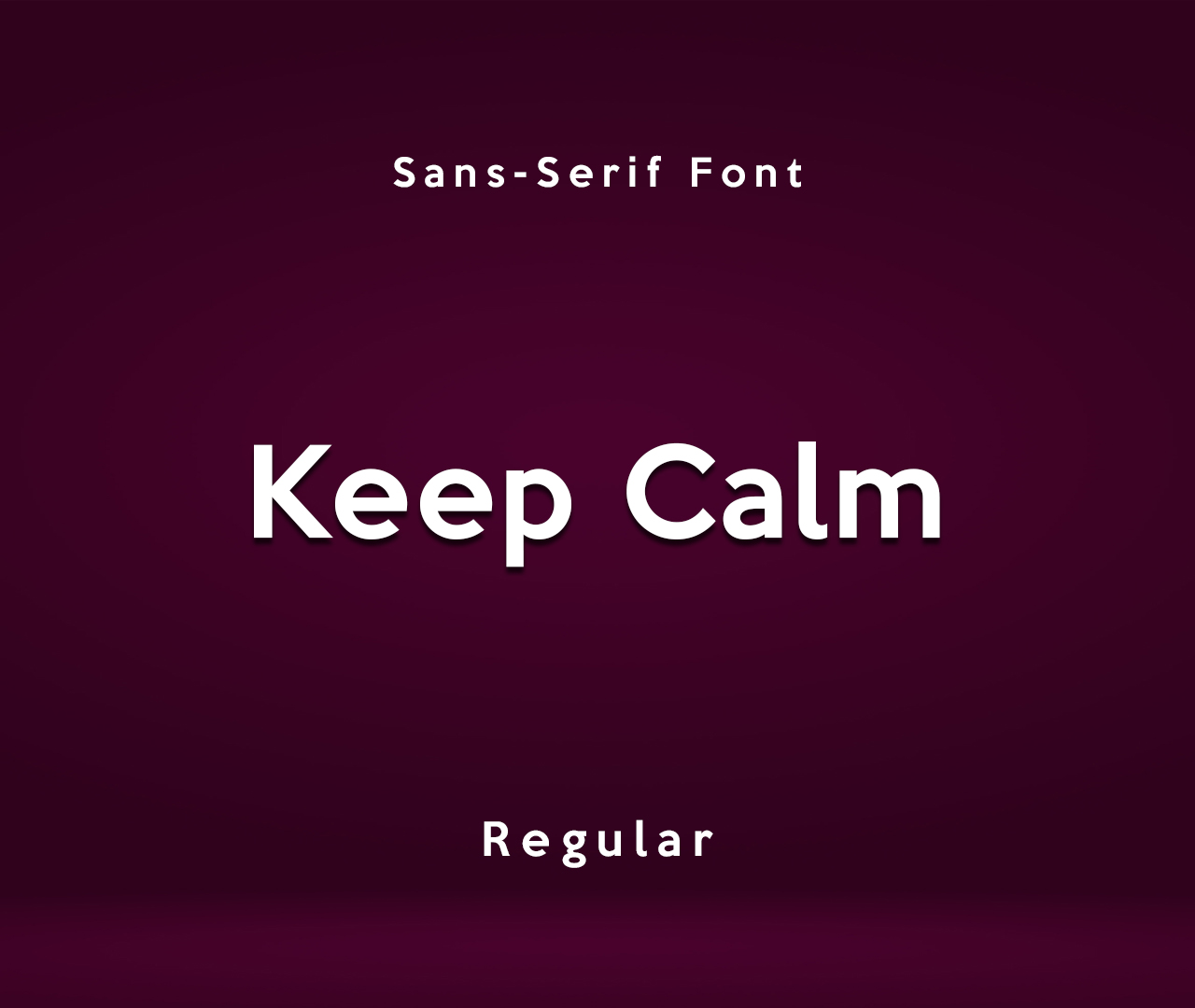 Keep Calm Font - Graphic Guru