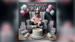 Birthday Ai Images With Cake