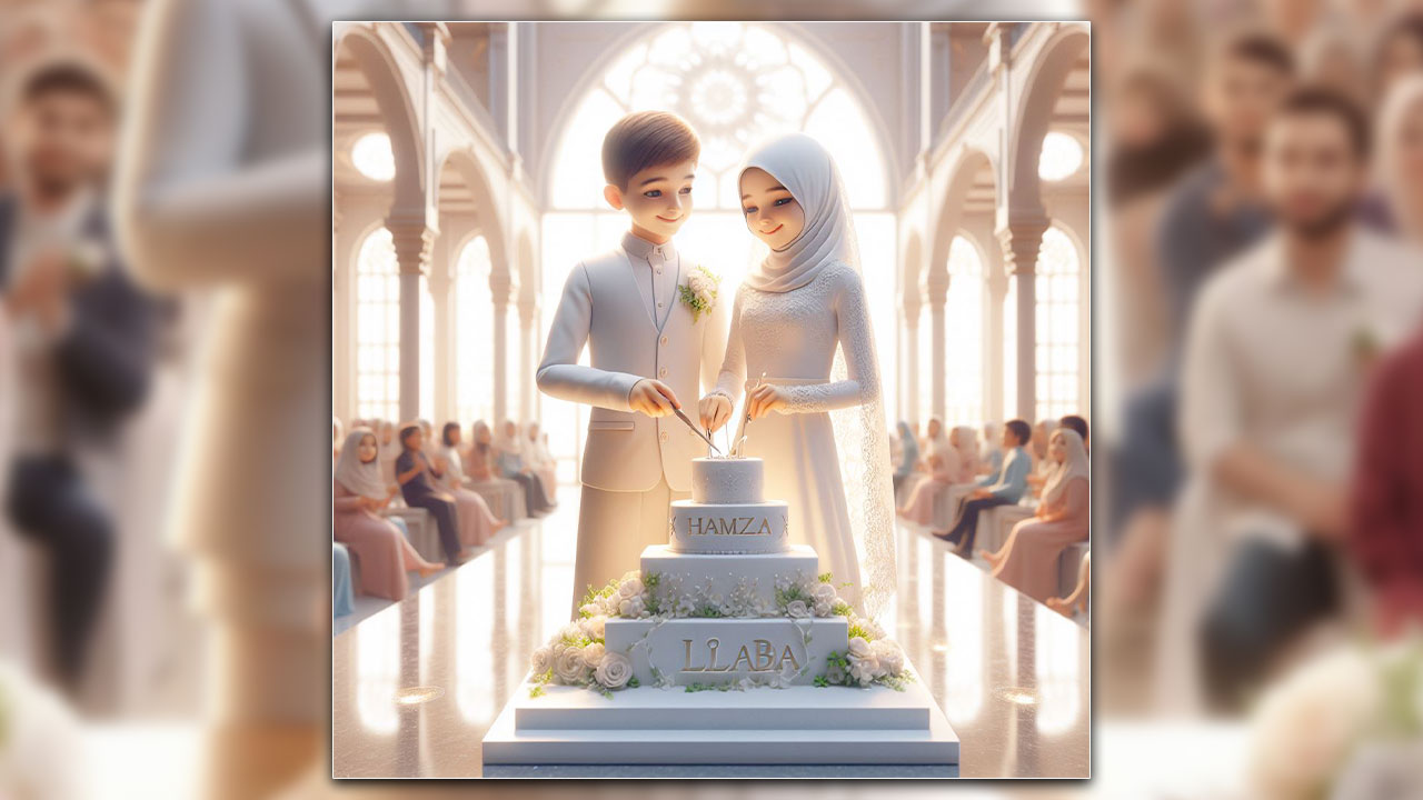 3D Wedding Images With AI