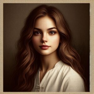 How to Create Portrait of Young Women