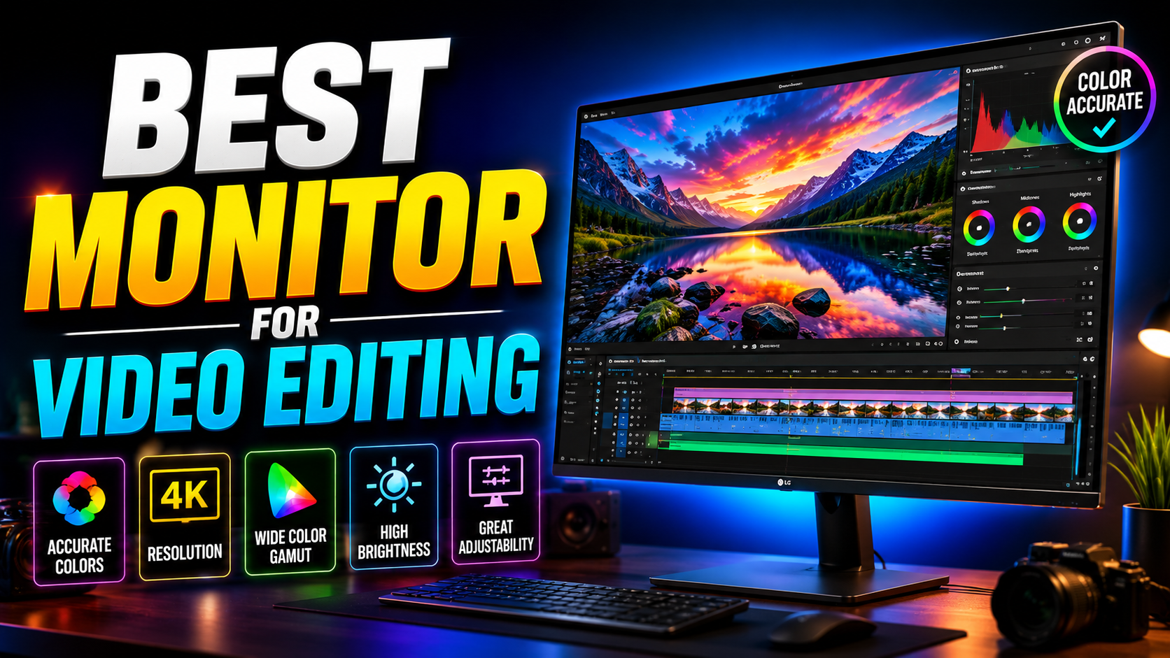 Best Monitor for Video Editing